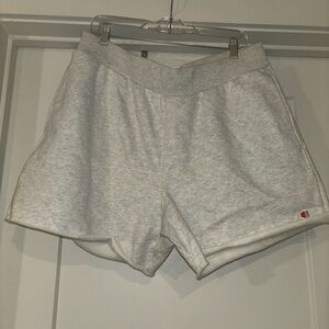 Champion Revers Weave Cut Off Shorts, C logo, 5 inch